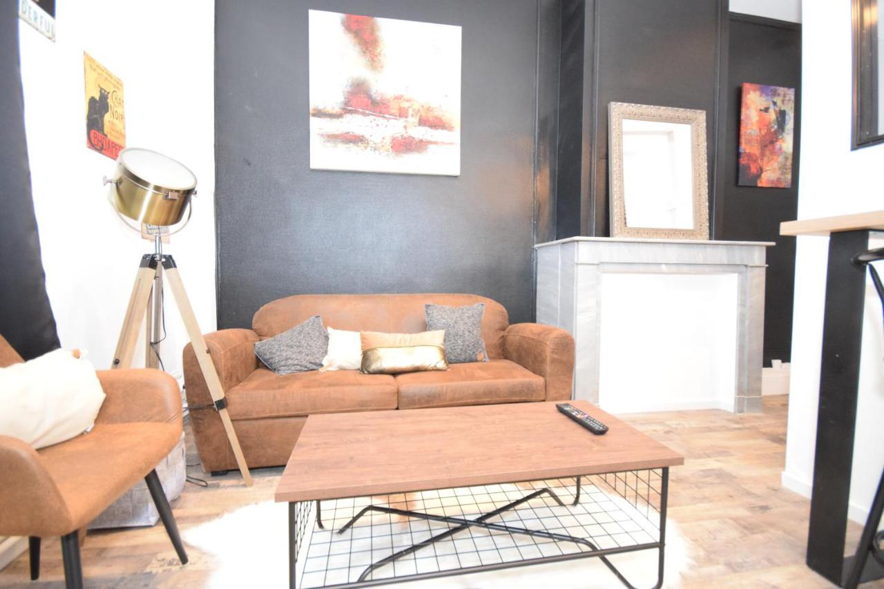 Lerelaisdodile11 - Bel Appart Chic Indust - Hypercentre - Tram 瓦朗西纳 外观 照片